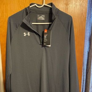 Mens Medium Under Armour 1/4 Zip Sweatshirt